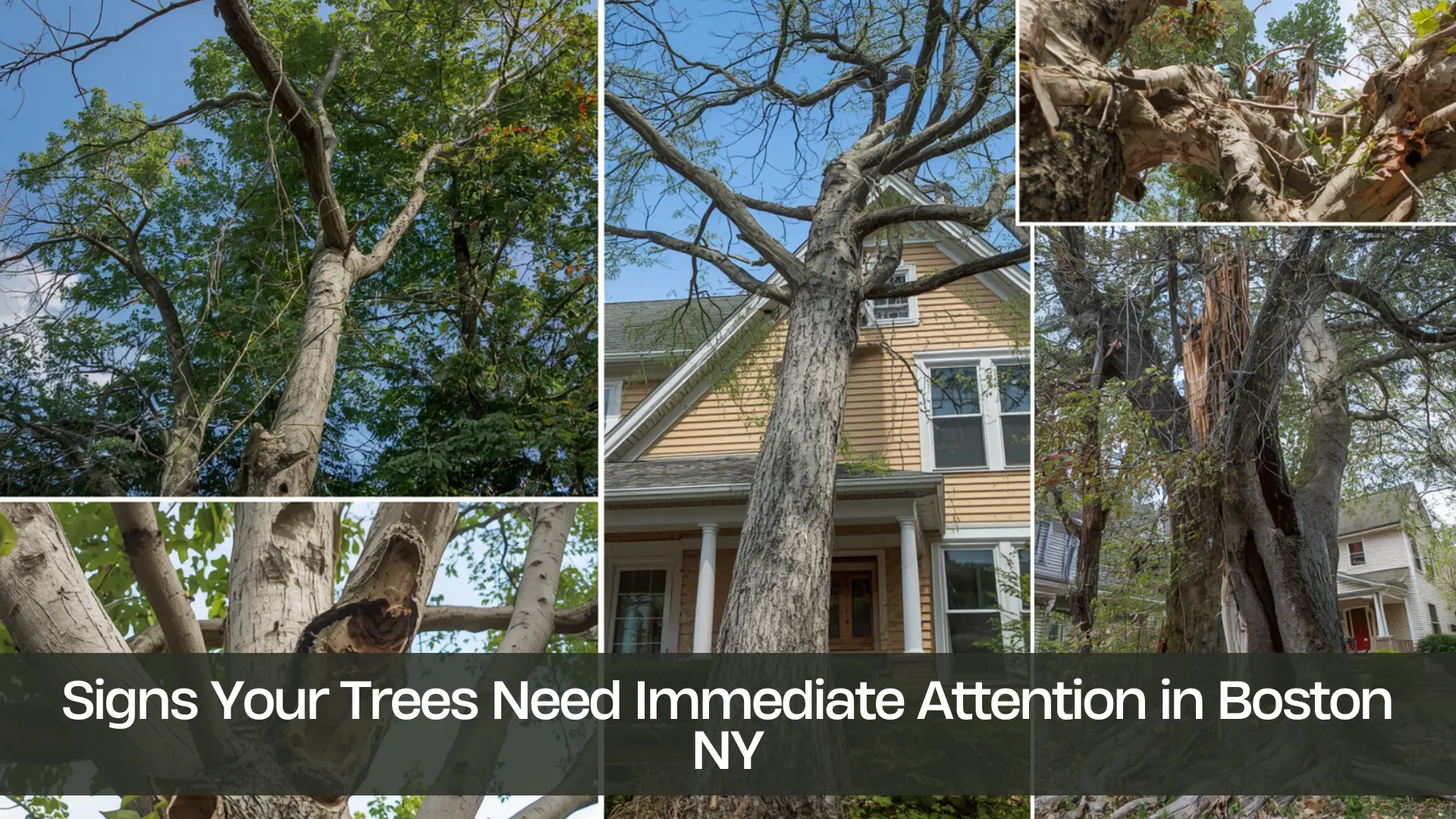 Signs Your Trees Need Immediate Attention in Boston NY