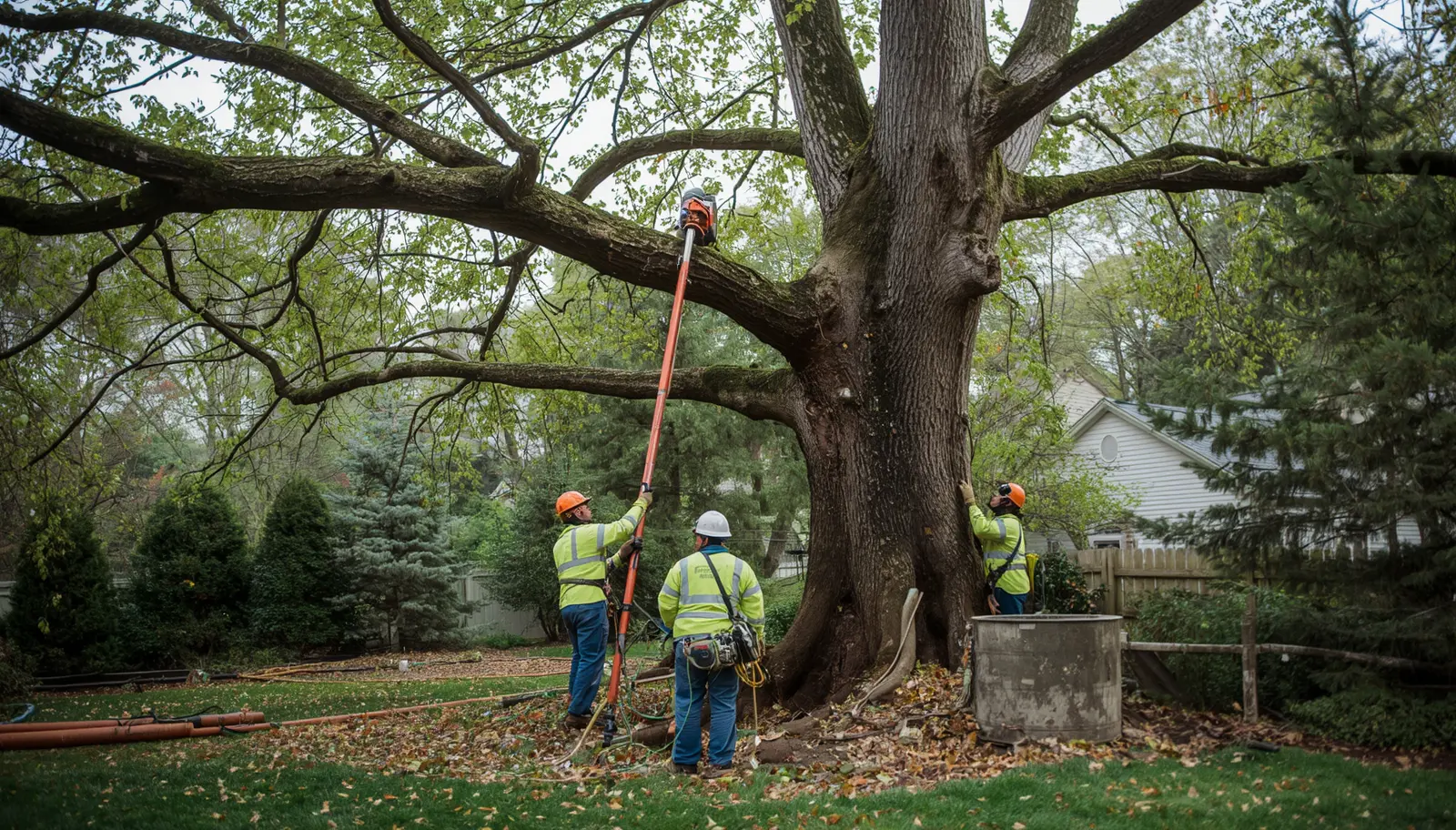 Tree Branch Removal Boston NY for Trees Growing Over Septic Systems