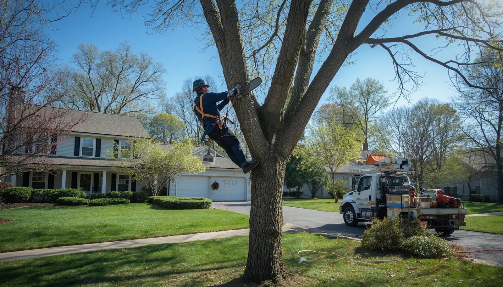 Why Hiring a Professional Tree Cutting Company in Boston NY Protects Your Property Year-Round